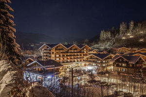 Hotel Bernerhof Gstaad in winter