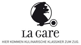 Swiss restaurant La Gare in Gstaad Logo