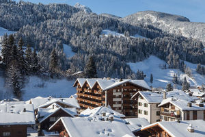 L'hôtel Bernerhof Gstaad en hiver
