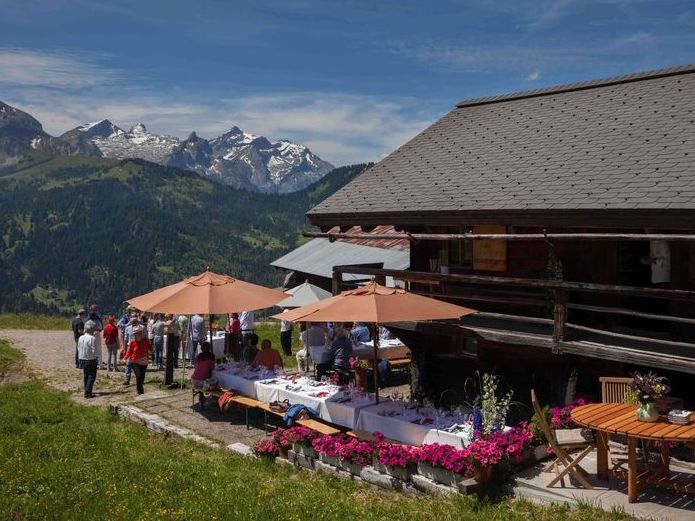 Vacances à l'alpage Züneweid sur les hauts de Lauenen Gstaad
