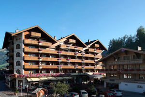 Hotel Bernerhof Gstaad in summer